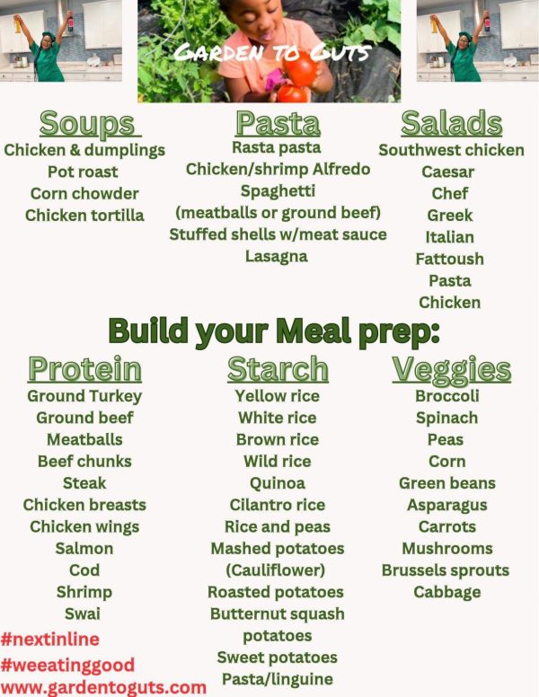 Design your Meal Prep